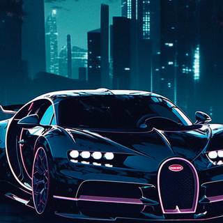 Black supercar wallpaper