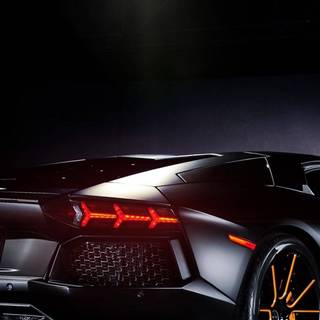 Black supercar wallpaper