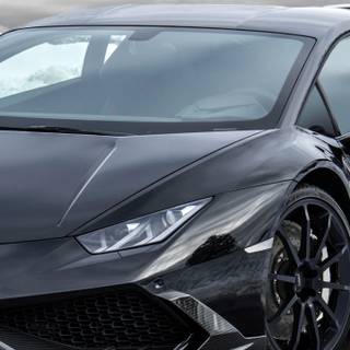 Black supercar wallpaper