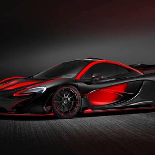 Black supercar wallpaper