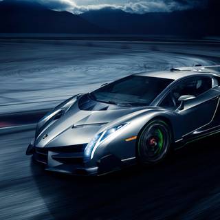 Black supercar wallpaper