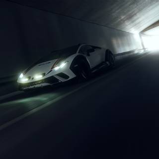 Black supercar wallpaper