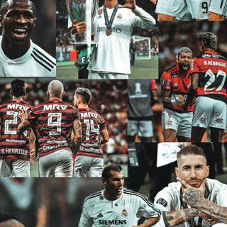 Sports collage wallpaper