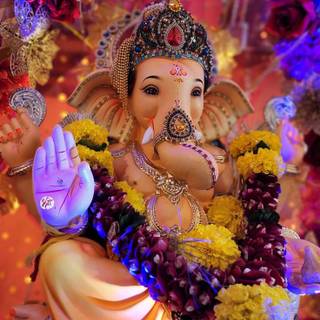 iPhone cute Ganesh wallpaper