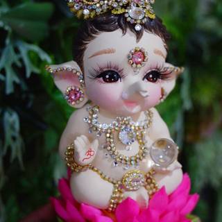 iPhone cute Ganesh wallpaper