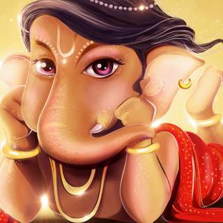 iPhone cute Ganesh wallpaper