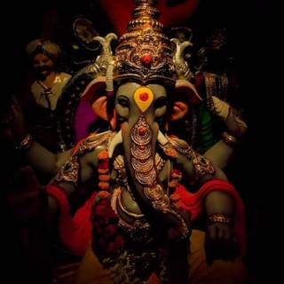 iPhone cute Ganesh wallpaper