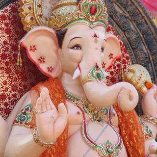 iPhone cute Ganesh wallpaper