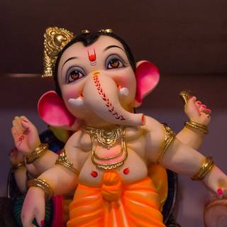 iPhone cute Ganesh wallpaper
