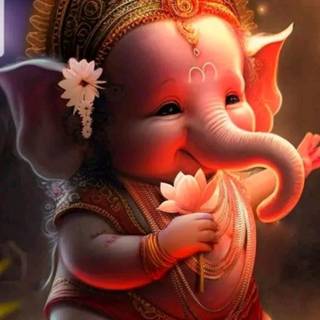 iPhone cute Ganesh wallpaper