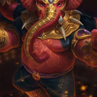 iPhone cute Ganesh wallpaper
