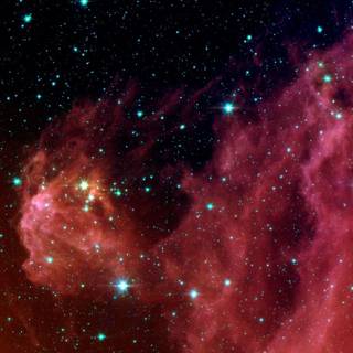 4k red galaxy wallpaper