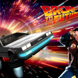 4k Back To The Future wallpaper