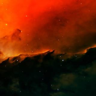 4k red galaxy wallpaper