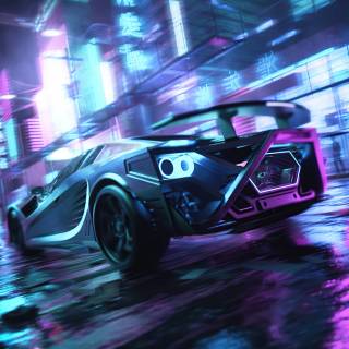 Neon mobile 4k wallpaper