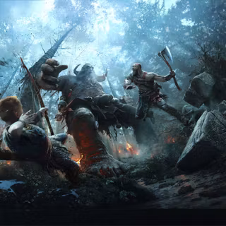 Kratos PC 4k wallpaper