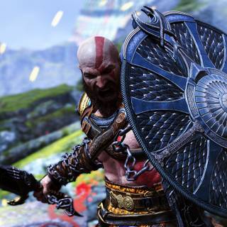 Kratos PC 4k wallpaper