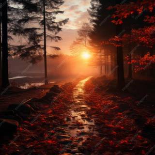 Autumn iPhone 4k wallpaper