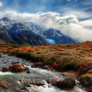 Autumn mountain 2560x1600 wallpaper