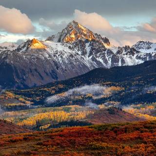 Autumn mountain 2560x1600 wallpaper