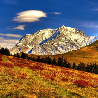 Autumn mountain 2560x1600 wallpaper