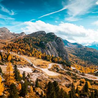 Autumn mountain 2560x1600 wallpaper