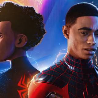 Miles Morales Spider-Man: Across the Spider-Verse wallpaper