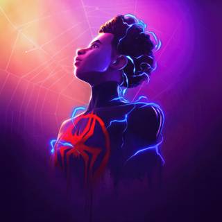 Miles Morales Spider-Man: Across the Spider-Verse wallpaper