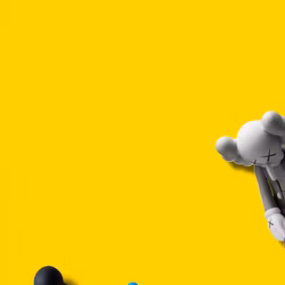 Kaws Elmo wallpaper