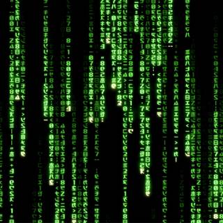 Matrix digital rain desktop wallpaper