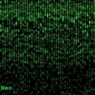 Matrix digital rain desktop wallpaper