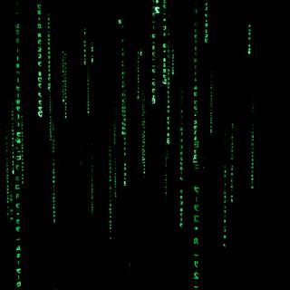 Matrix digital rain desktop wallpaper