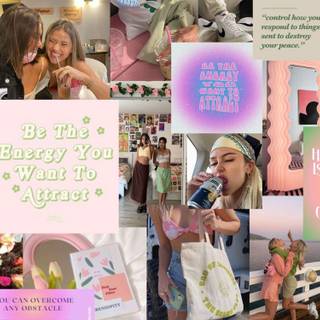 Coconut girl laptop wallpaper