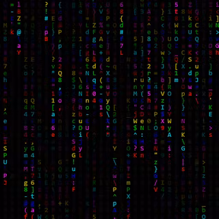 Matrix digital rain desktop wallpaper