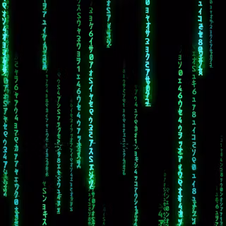 Matrix digital rain desktop wallpaper