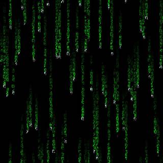 Matrix digital rain desktop wallpaper