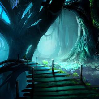 Spooky desktop wallpaper