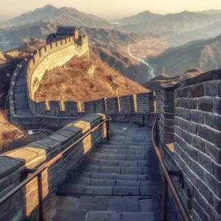 Great Wall of China 4k wallpaper