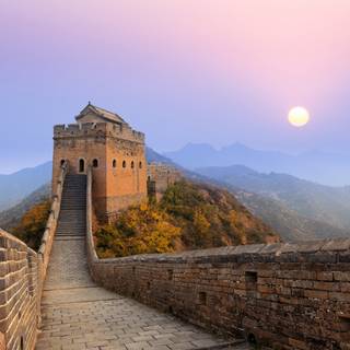Great Wall of China 4k wallpaper