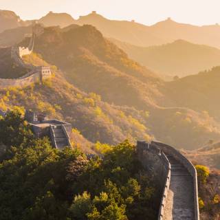 Great Wall of China 4k wallpaper