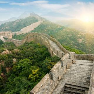 Great Wall of China 4k wallpaper