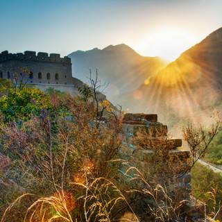 Great Wall of China 4k wallpaper