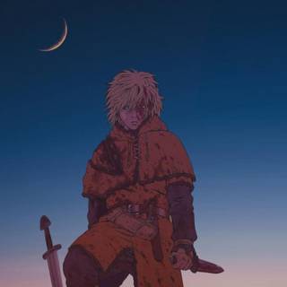 Thorfinn iPhone wallpaper