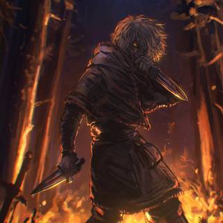 Thorfinn iPhone wallpaper