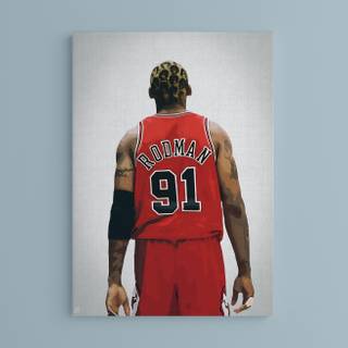 Dennis Rodman computer wallpaper