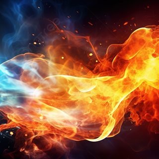 Flames desktop wallpaper