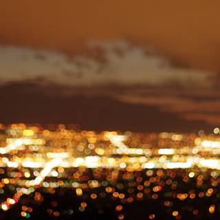 Burning city desktop wallpaper