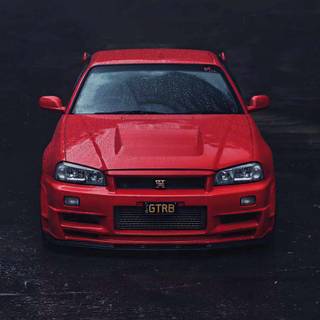 iPhone Nissan Skyline R34 wallpaper