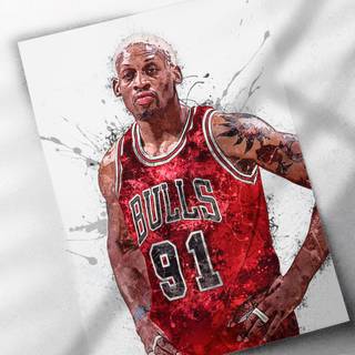 Dennis Rodman computer wallpaper