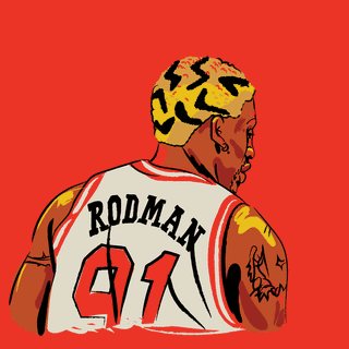 Dennis Rodman computer wallpaper